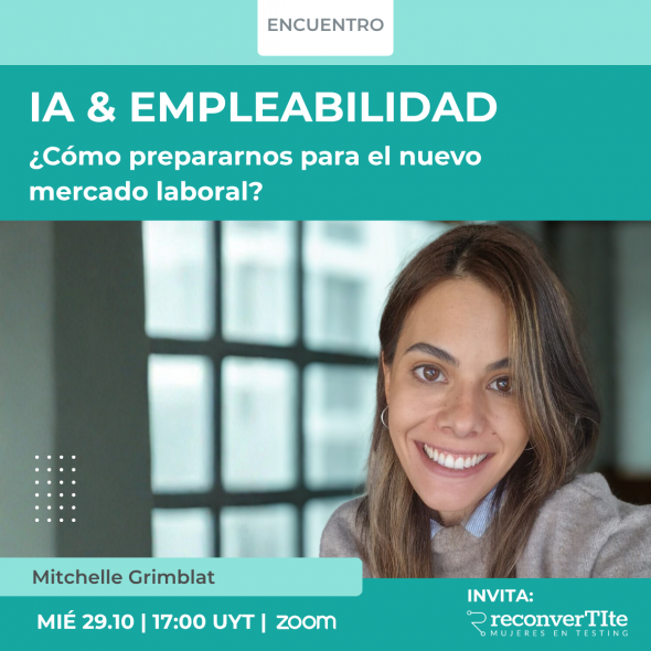Encuentro: IA y Empleabilidad. ¿Cómo prepararnos para el nuevo mercado laboral?