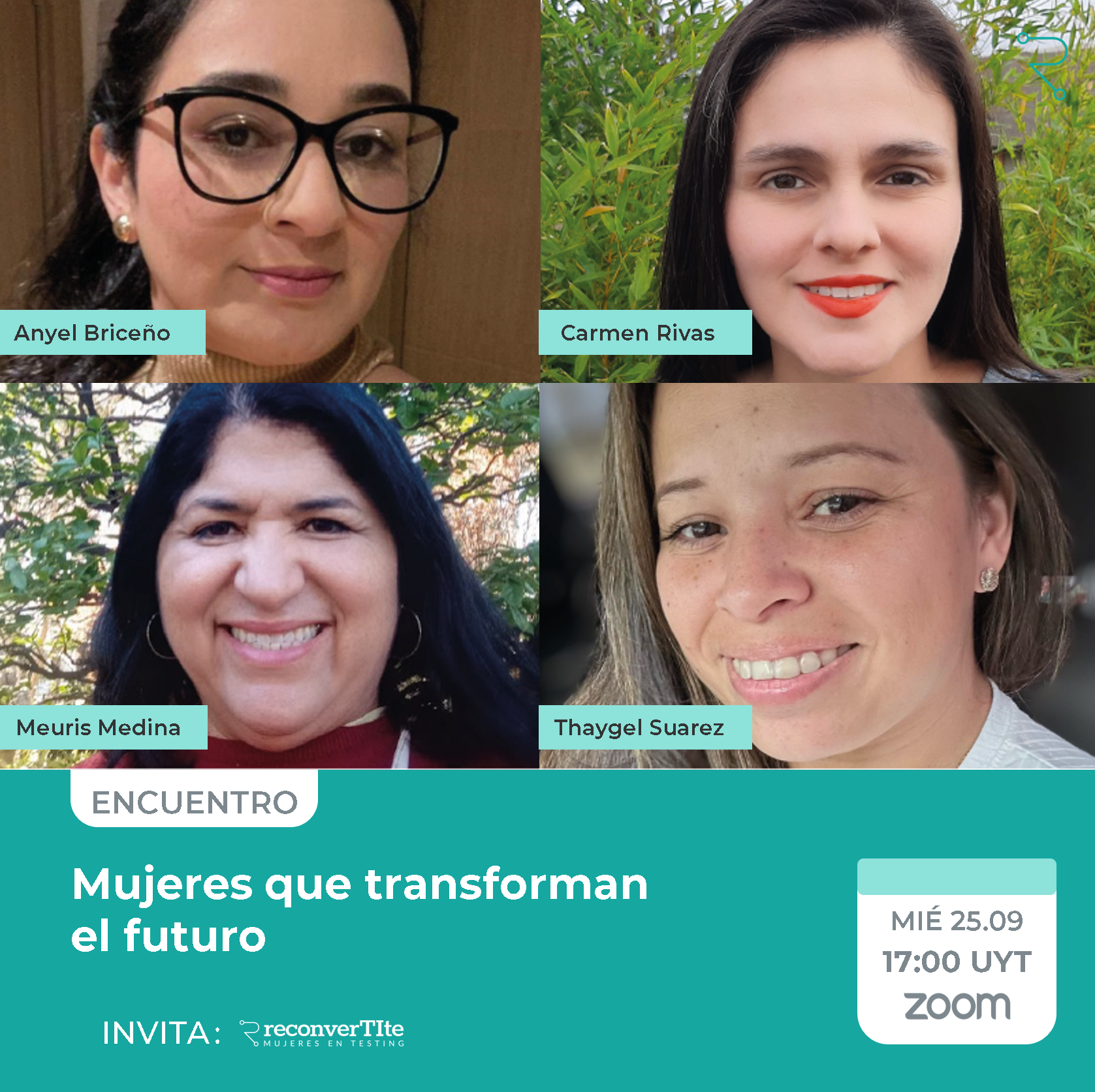 Encuentro Mujeres que transforman el futuro