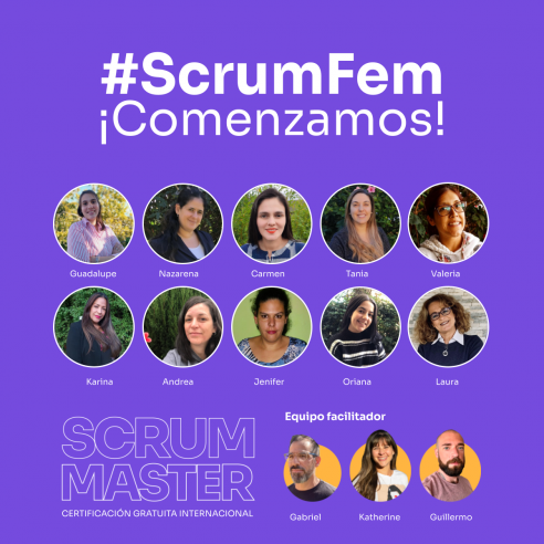 #ScrumFEM ¡Comenzamos!
